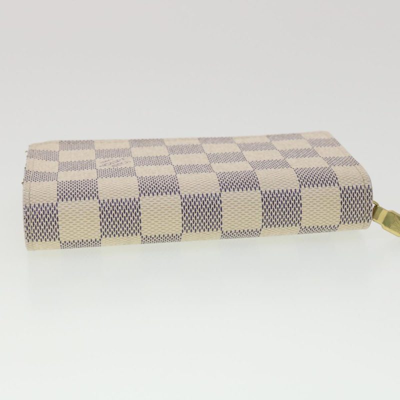 LOUIS VUITTON Damier Azur Porte Monnaie Billets Tresol Wallet N61744 38421 - Logoexplore - Image 5
