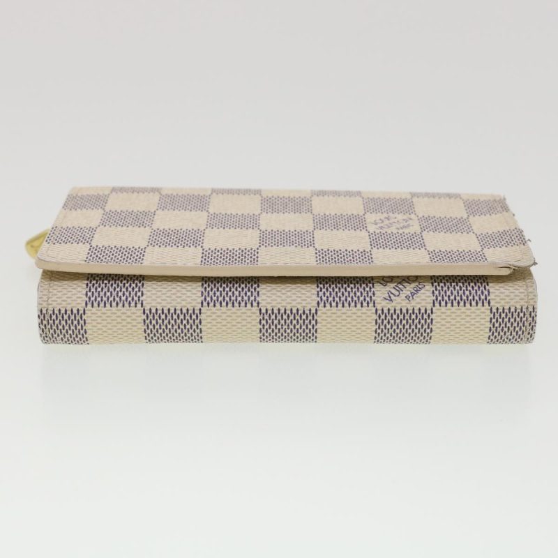 LOUIS VUITTON Damier Azur Porte Monnaie Billets Tresol Wallet N61744 38421 - Logoexplore - Image 6