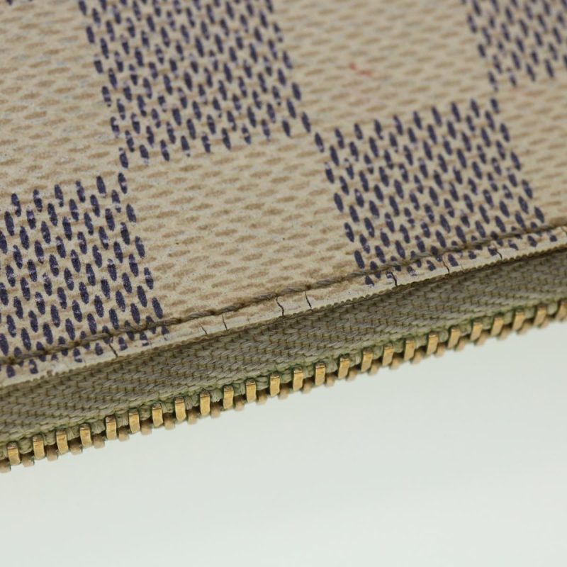 LOUIS VUITTON Damier Azur Pochette Cles Coin Purse N62659 38447 - Logoexplore - Image 7