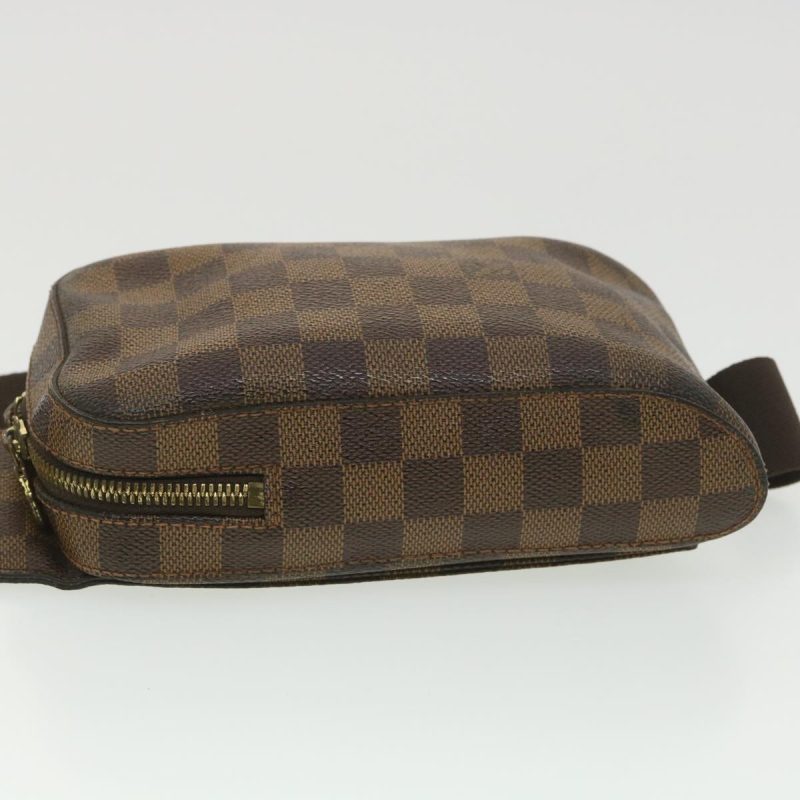 LOUIS VUITTON Damier Ebene Geronimos Shoulder Bag - Logoexplore - Image 4