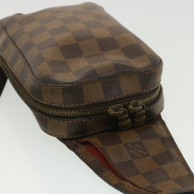 LOUIS VUITTON Damier Ebene Geronimos Shoulder Bag - Logoexplore - Image 6