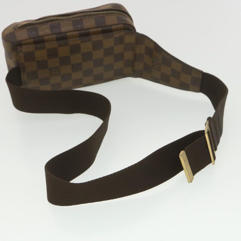 LOUIS VUITTON Damier Ebene Geronimos Shoulder Bag - Logoexplore - Image 7