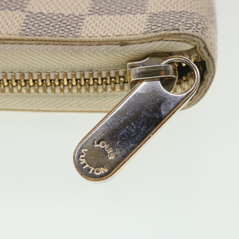 LOUIS VUITTON Damier Azur Zippy Organizer Long Wallet N60012 LV 38529 - Logoexplore - Image 7