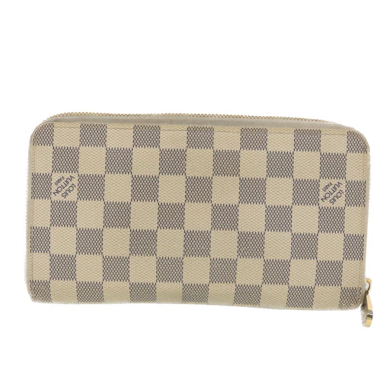 LOUIS VUITTON Damier Azur Zippy Organizer Long Wallet N60012 LV 38529 - Logoexplore - Image 2