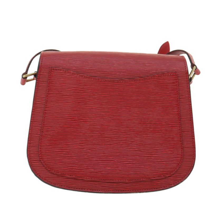 LOUIS VUITTON Epi Saint Cloud GM Shoulder Bag Red M52197 LV 38560 - Logoexplore - Image 2