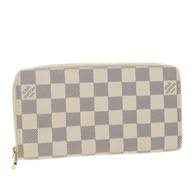 LOUIS VUITTON Damier Azur Zippy Wallet Long Wallet N60019  38683 - Logoexplore