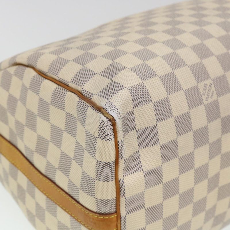 LOUIS VUITTON Damier Azur Speedy Bandouliere 35 Hand Bag N41002  39036 - Logoexplore - Image 8