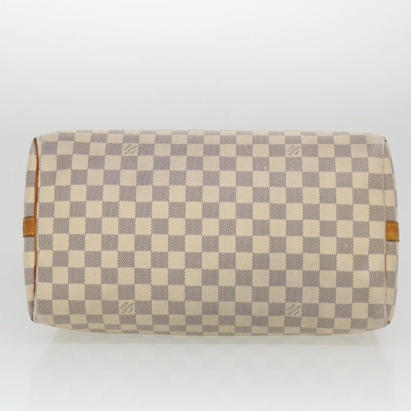 LOUIS VUITTON Damier Azur Speedy Bandouliere 35 Hand Bag N41002  39036 - Logoexplore - Image 5