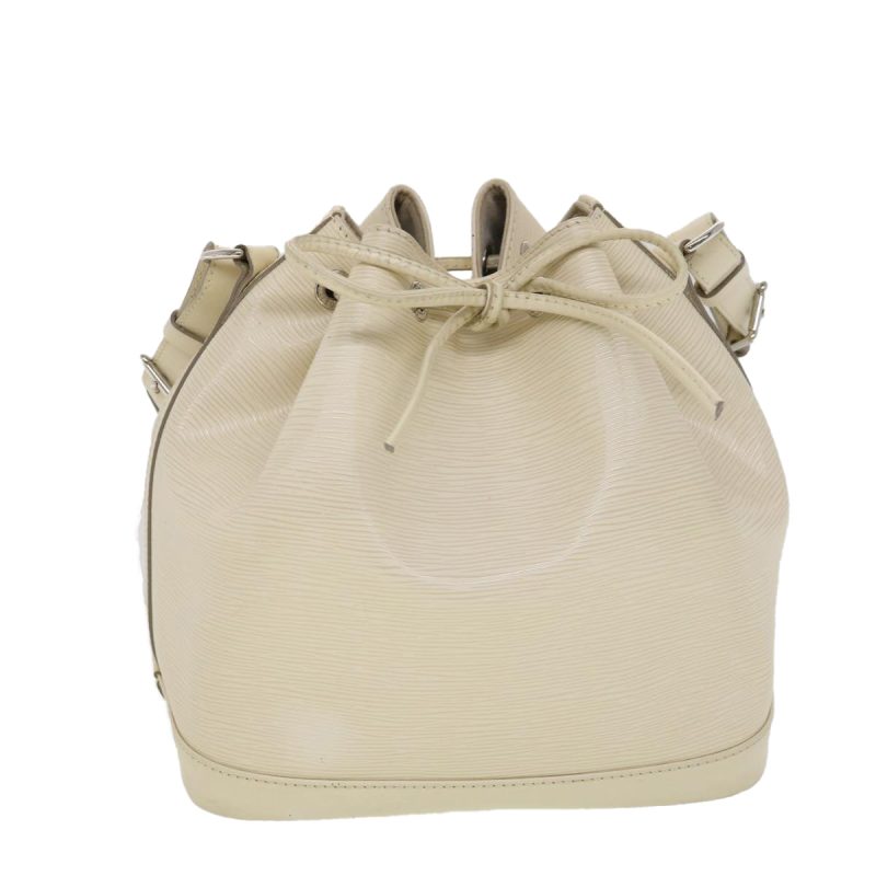 LOUIS VUITTON Epi Petit Noe Shoulder Bag White Yvoire M4084J  39066 - Logoexplore