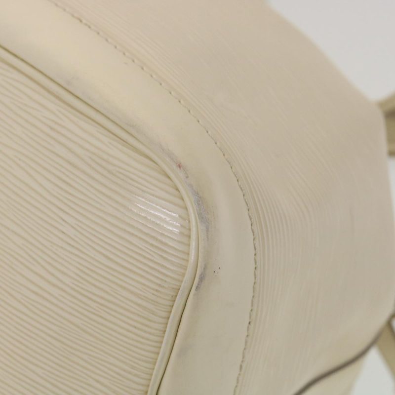 LOUIS VUITTON Epi Petit Noe Shoulder Bag White Yvoire M4084J  39066 - Logoexplore - Image 9