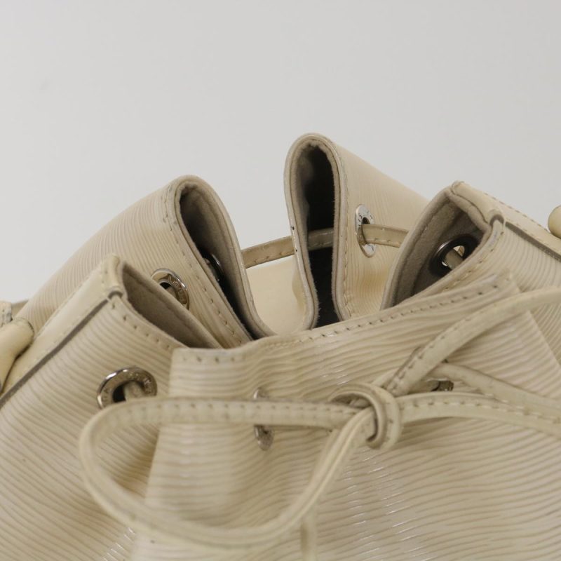 LOUIS VUITTON Epi Petit Noe Shoulder Bag White Yvoire M4084J  39066 - Logoexplore - Image 6