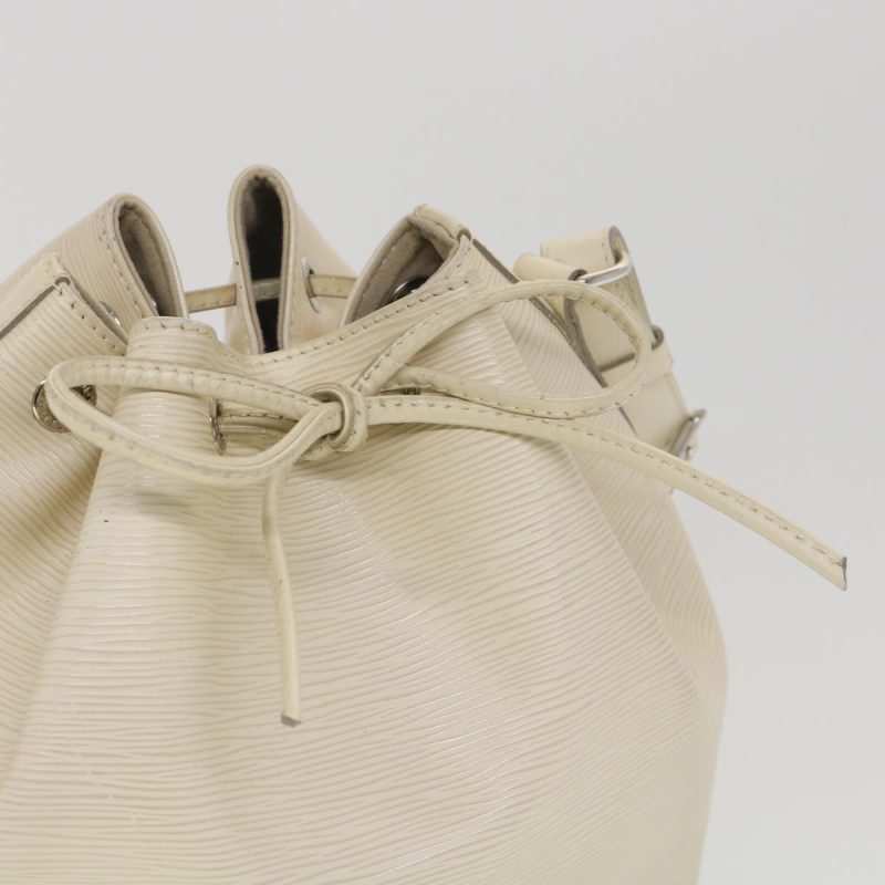 LOUIS VUITTON Epi Petit Noe Shoulder Bag White Yvoire M4084J  39066 - Logoexplore - Image 7