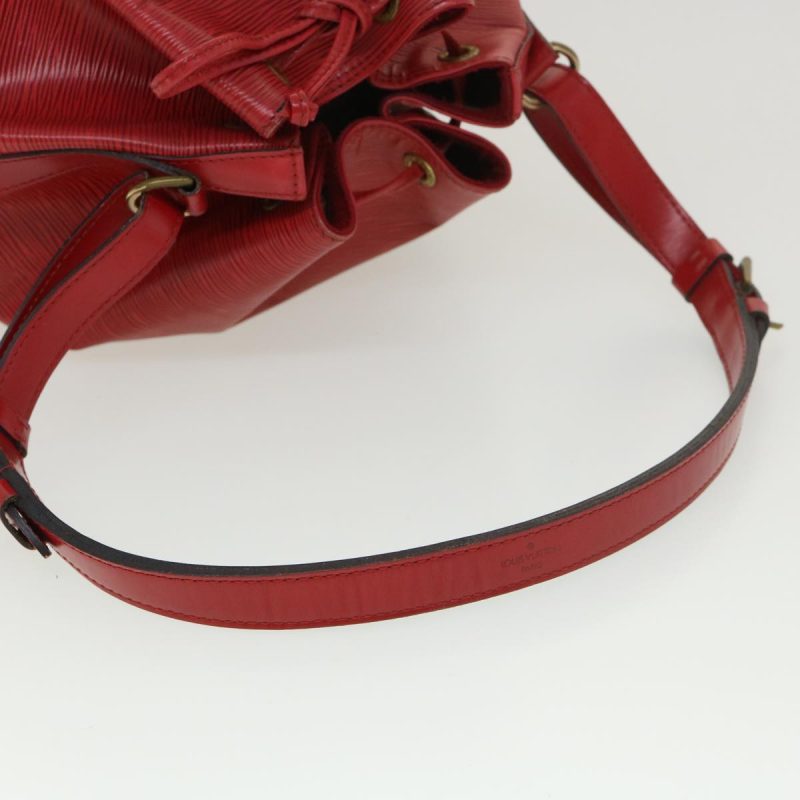LOUIS VUITTON Epi Petit Noe Shoulder Bag Red M44107 LV  39185 - Logoexplore - Image 9