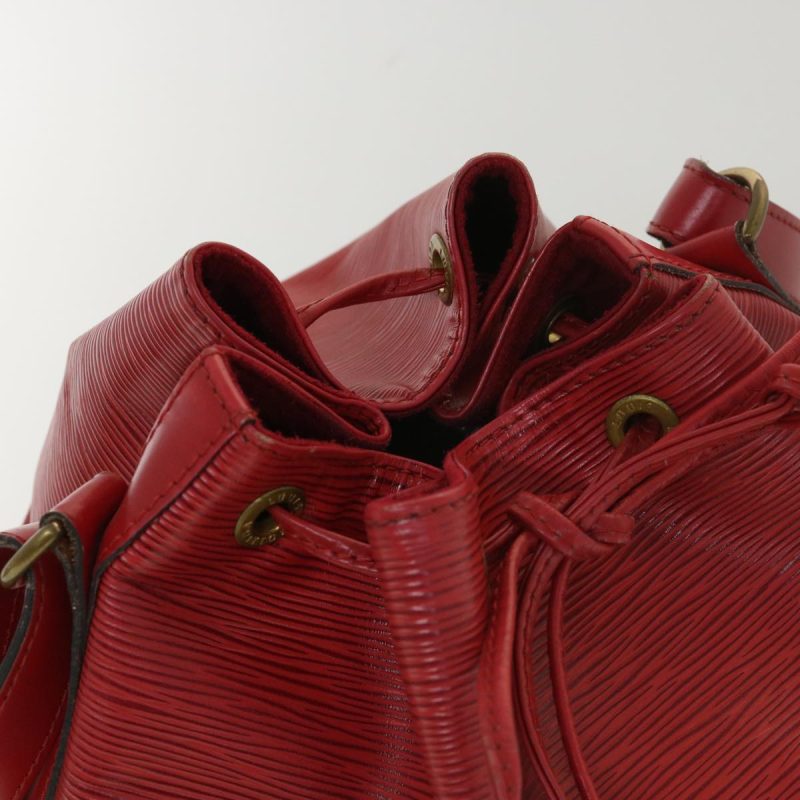 LOUIS VUITTON Epi Petit Noe Shoulder Bag Red M44107 LV  39185 - Logoexplore - Image 6