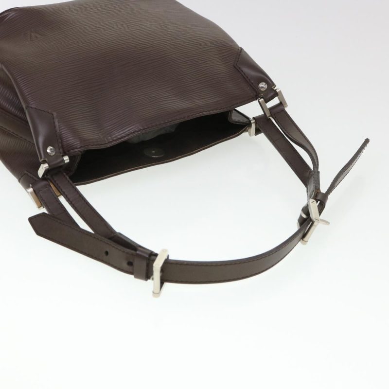 LOUIS VUITTON Epi Mandala PM Shoulder Bag Brown Mocha M5893D LV 39277 - Logoexplore - Image 6