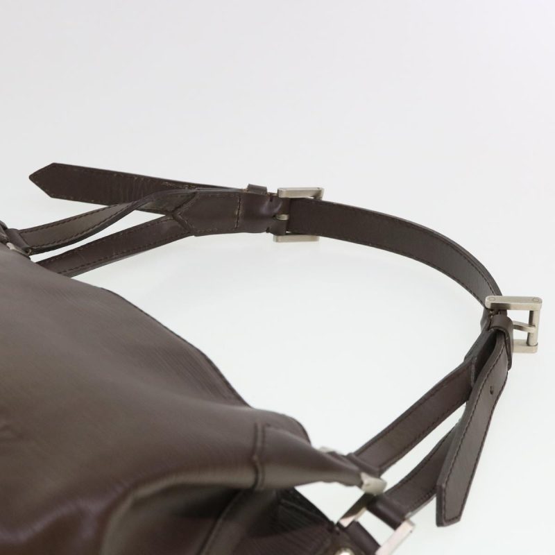 LOUIS VUITTON Epi Mandala PM Shoulder Bag Brown Mocha M5893D LV 39277 - Logoexplore - Image 7