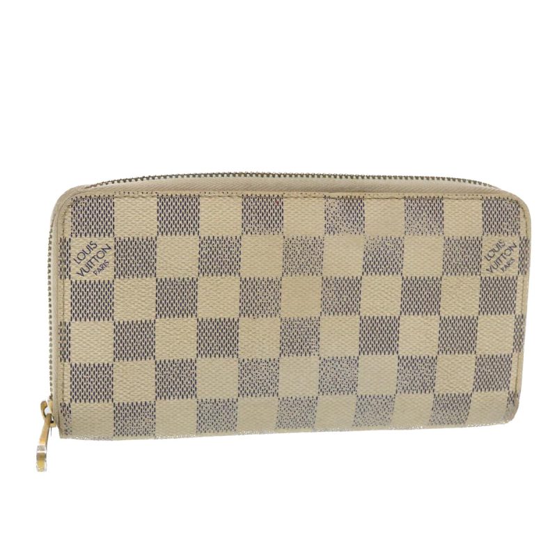 LOUIS VUITTON Damier Azur Zippy Wallet Long Wallet N60019 39341 - Logoexplore