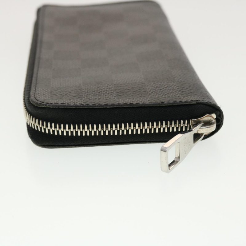 LOUIS VUITTON Damier Graphite Zippy Wallet Vertical N63095  39379 - Logoexplore - Image 4