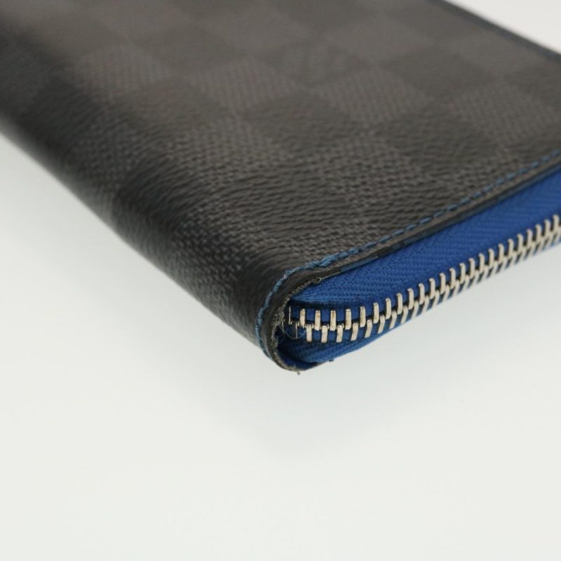 LOUIS VUITTON Damier Graphite Porte Feuille Vavasco Wallet N64031 LV 39380 - Logoexplore - Image 7