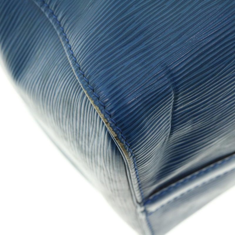 LOUIS VUITTON Epi Speedy 30 Hand Bag Toledo Blue M43005  39413 - Logoexplore - Image 9