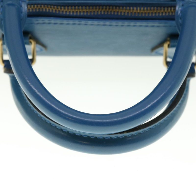 LOUIS VUITTON Epi Speedy 30 Hand Bag Toledo Blue M43005  39413 - Logoexplore - Image 7