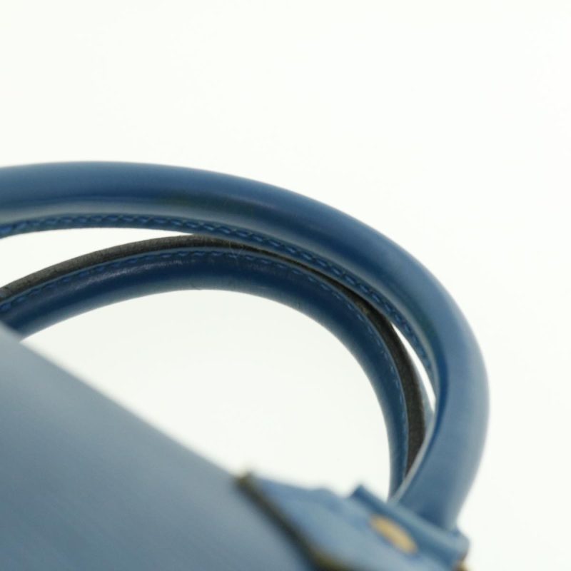 LOUIS VUITTON Epi Speedy 30 Hand Bag Toledo Blue M43005  39413 - Logoexplore - Image 8
