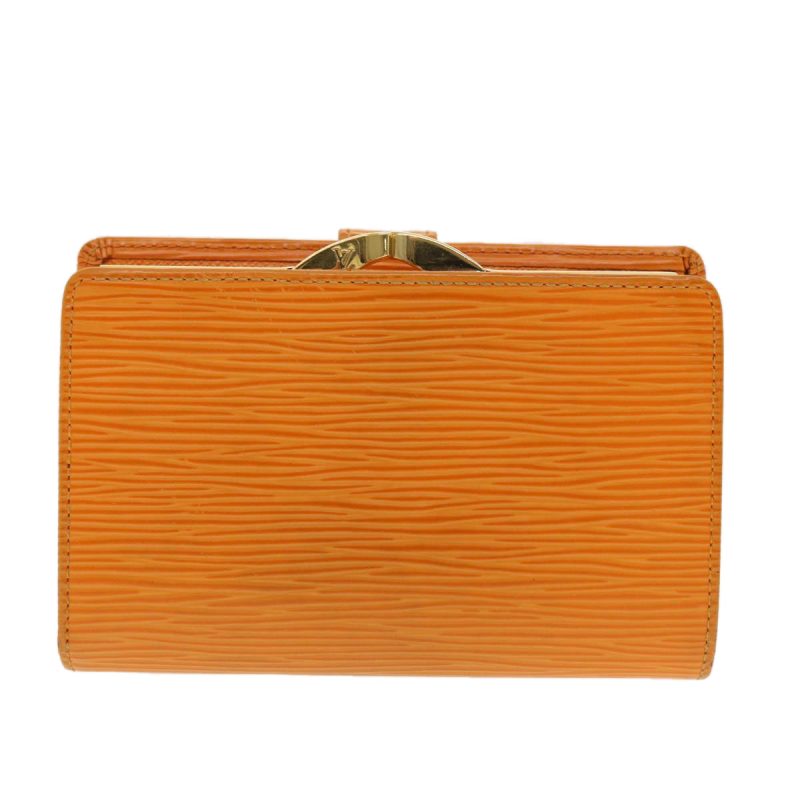 LOUIS VUITTON Epi Porte Monnaie Billets Viennois Wallet Orange - Logoexplore - Image 2