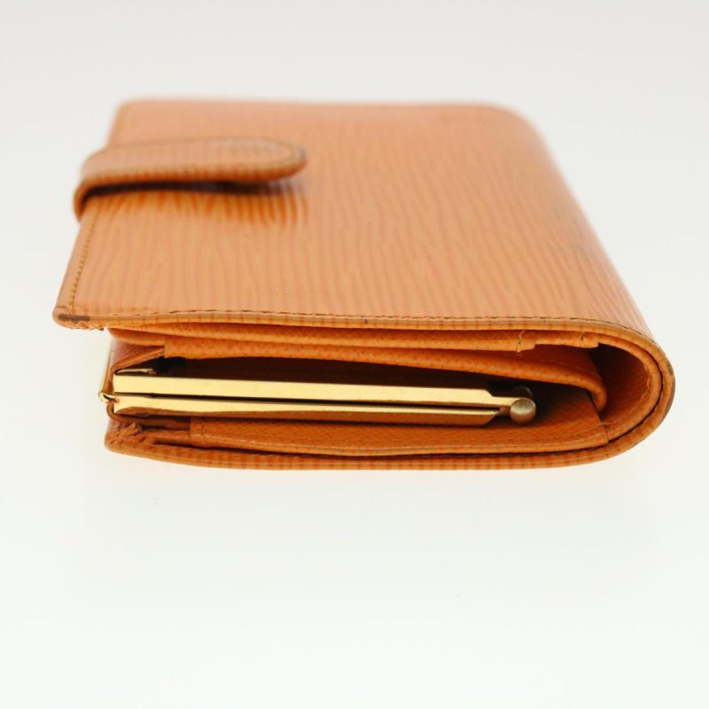 LOUIS VUITTON Epi Porte Monnaie Billets Viennois Wallet Orange - Logoexplore - Image 4