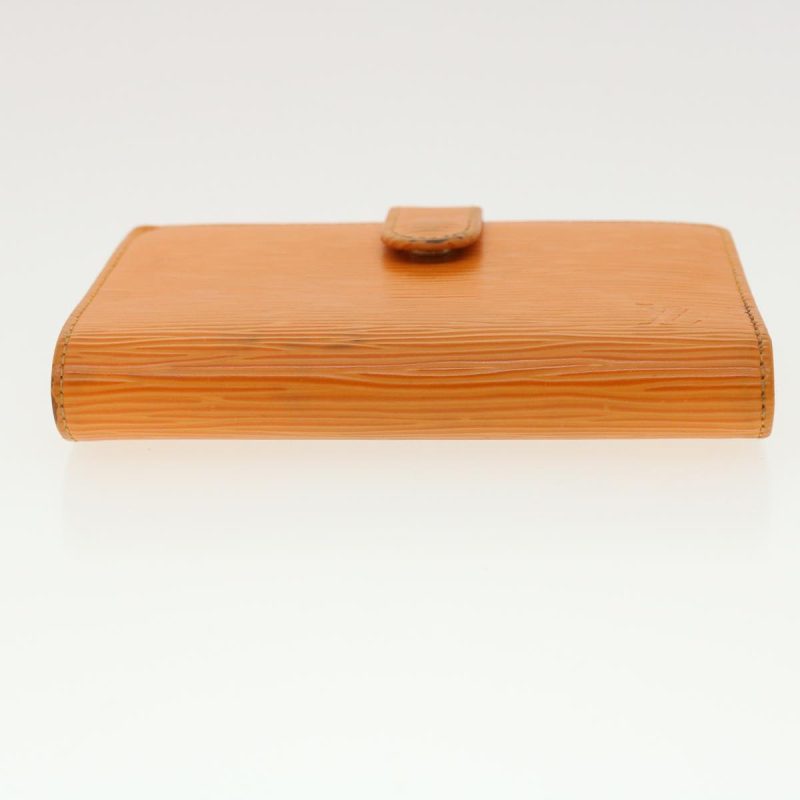 LOUIS VUITTON Epi Porte Monnaie Billets Viennois Wallet Orange - Logoexplore - Image 5