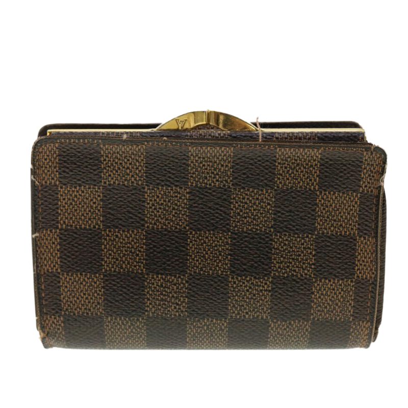 LOUIS VUITTON Damier Ebene Portefeuille Viennois Wallet N61674 LV 39496 - Logoexplore - Image 2