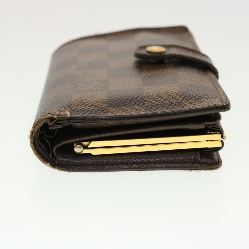 LOUIS VUITTON Damier Ebene Portefeuille Viennois Wallet N61674 LV 39496 - Logoexplore - Image 3