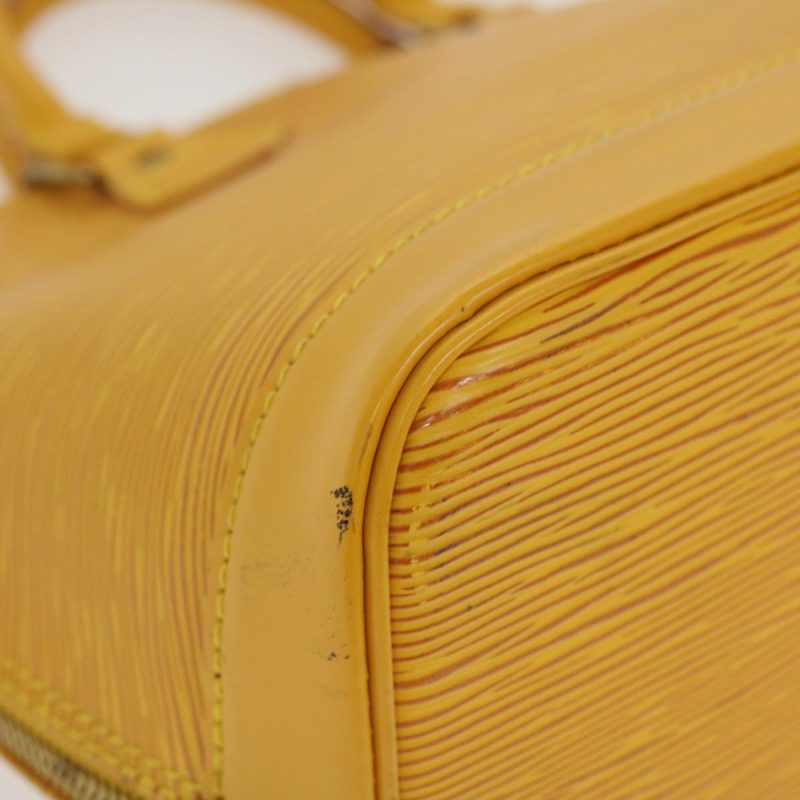 LOUIS VUITTON Epi Alma Hand Bag Tassili Yellow M52149  39561 - Logoexplore - Image 8