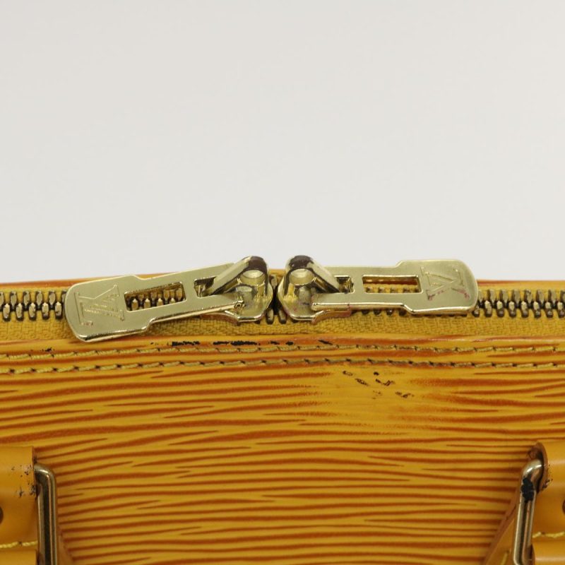 LOUIS VUITTON Epi Alma Hand Bag Tassili Yellow M52149  39561 - Logoexplore - Image 10