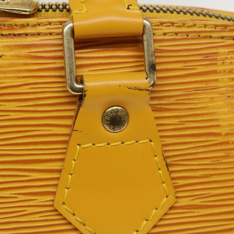 LOUIS VUITTON Epi Alma Hand Bag Tassili Yellow M52149  39561 - Logoexplore - Image 9