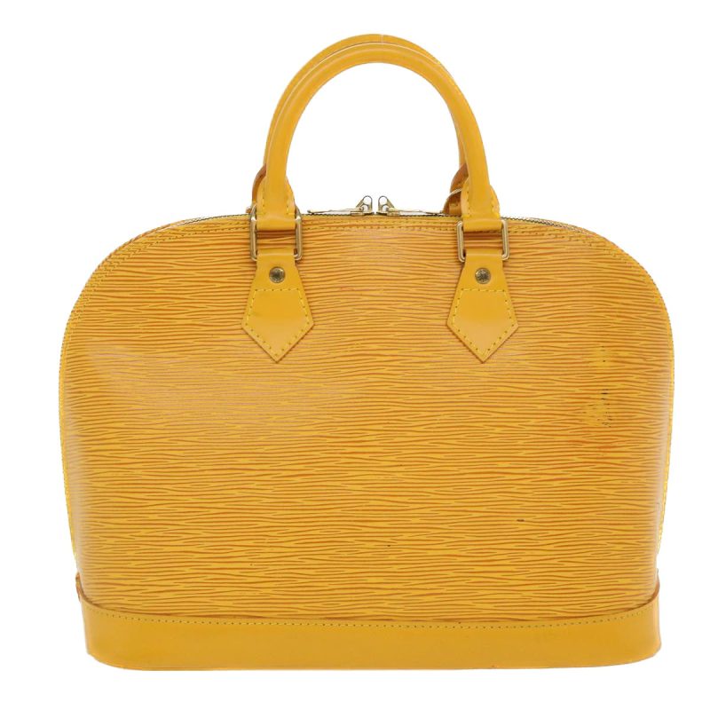 LOUIS VUITTON Epi Alma Hand Bag Tassili Yellow M52149  39561 - Logoexplore - Image 2