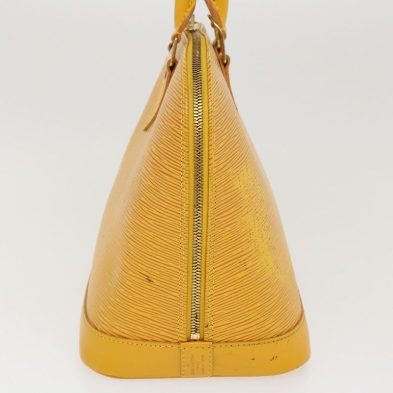 LOUIS VUITTON Epi Alma Hand Bag Tassili Yellow M52149  39561 - Logoexplore - Image 3