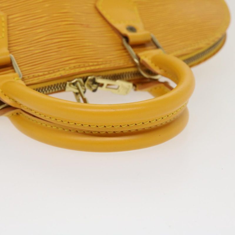LOUIS VUITTON Epi Alma Hand Bag Tassili Yellow M52149  39561 - Logoexplore - Image 7