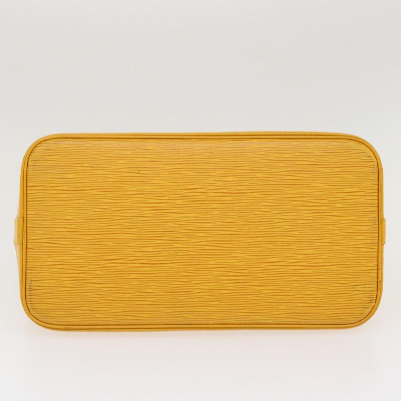 LOUIS VUITTON Epi Alma Hand Bag Tassili Yellow M52149  39561 - Logoexplore - Image 5