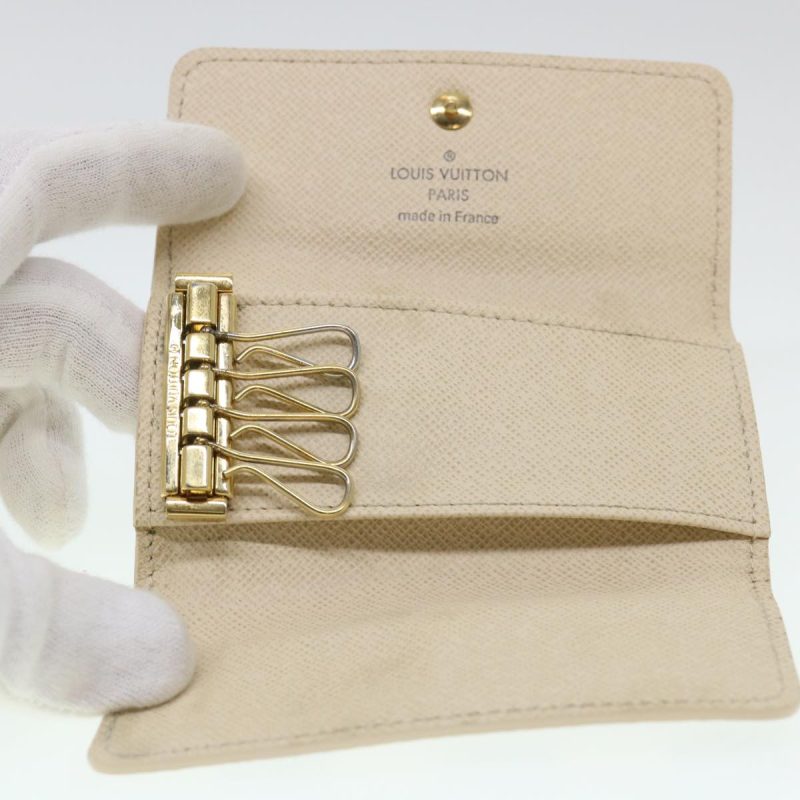 LOUIS VUITTON Damier Azur Multi Cles 4 Key Case N60020 LV 39675 - Logoexplore - Image 7