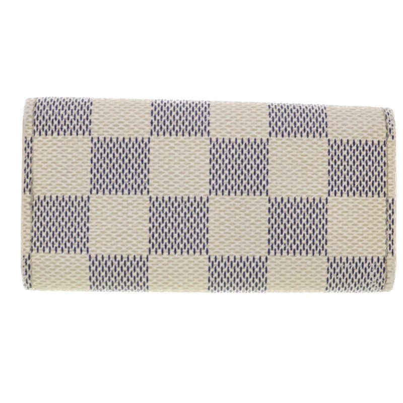 LOUIS VUITTON Damier Azur Multi Cles 4 Key Case N60020 LV 39675 - Logoexplore - Image 2