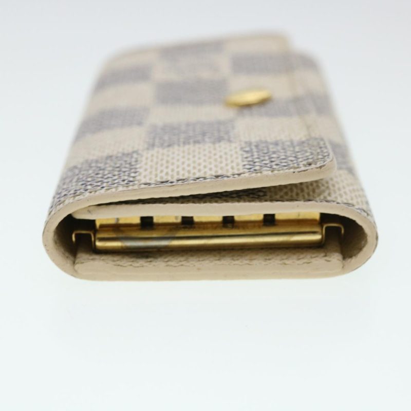 LOUIS VUITTON Damier Azur Multi Cles 4 Key Case N60020 LV 39675 - Logoexplore - Image 3