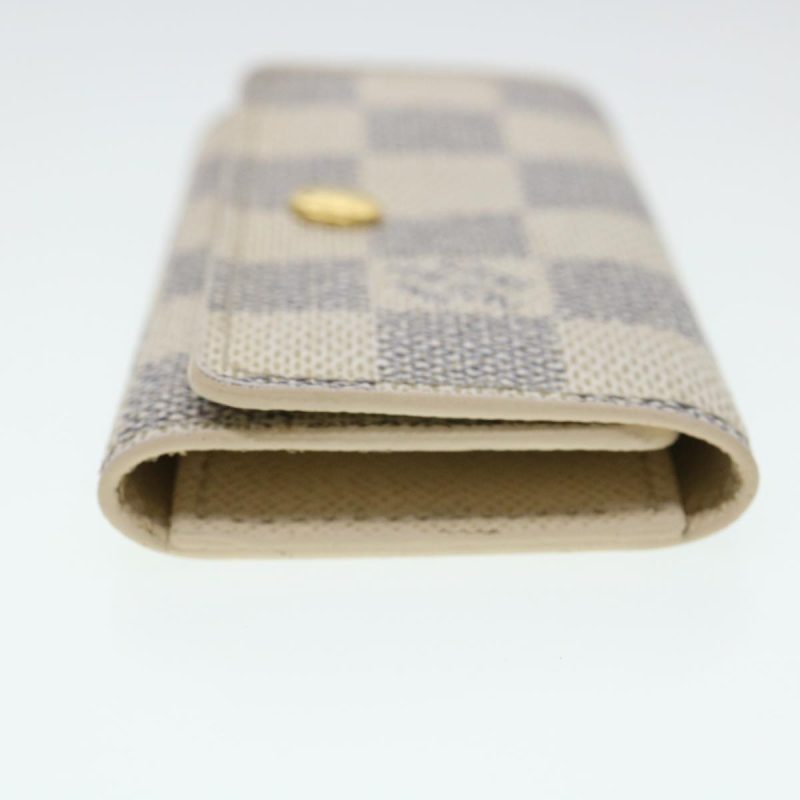 LOUIS VUITTON Damier Azur Multi Cles 4 Key Case N60020 LV 39675 - Logoexplore - Image 4