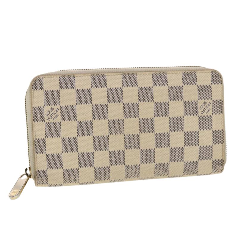 LOUIS VUITTON Damier Azur Zippy Organizer Long Wallet N60012  39889 - Logoexplore