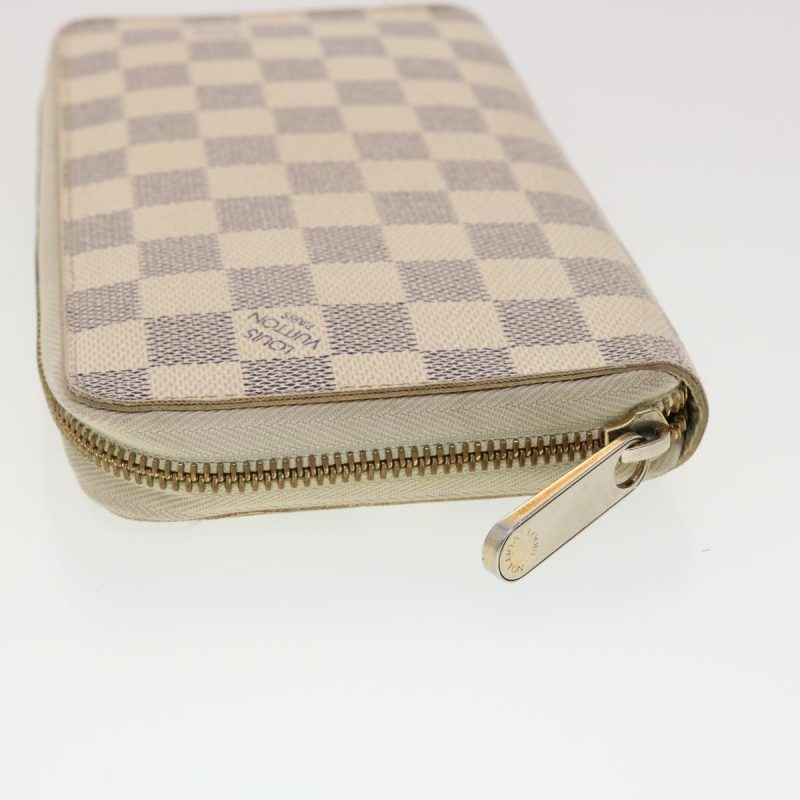 LOUIS VUITTON Damier Azur Zippy Organizer Long Wallet N60012  39889 - Logoexplore - Image 4