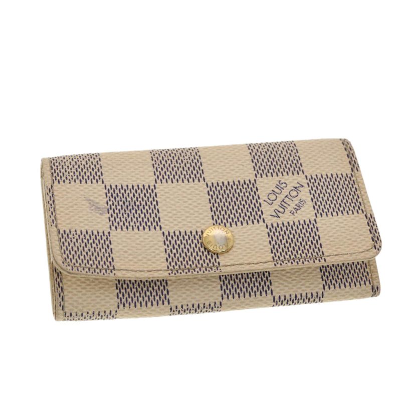 LOUIS VUITTON Damier Azur Multicles 4 Key Case N60020 39897 - Logoexplore