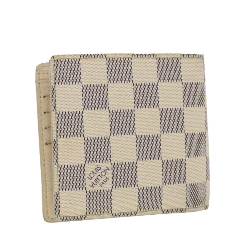 LOUIS VUITTON Damier Azur Porte Feuille Marco Bifold Wallet N60018  39919 - Logoexplore