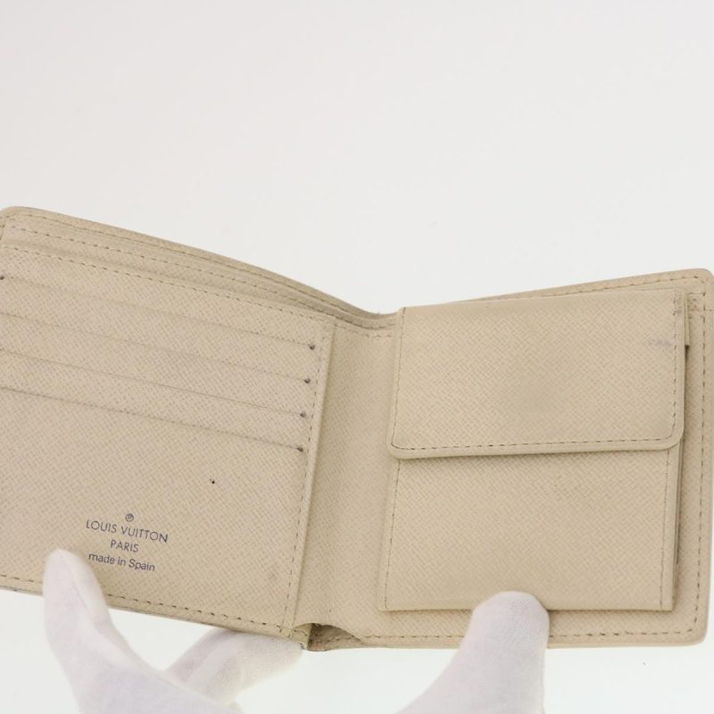 LOUIS VUITTON Damier Azur Porte Feuille Marco Bifold Wallet N60018  39919 - Logoexplore - Image 8
