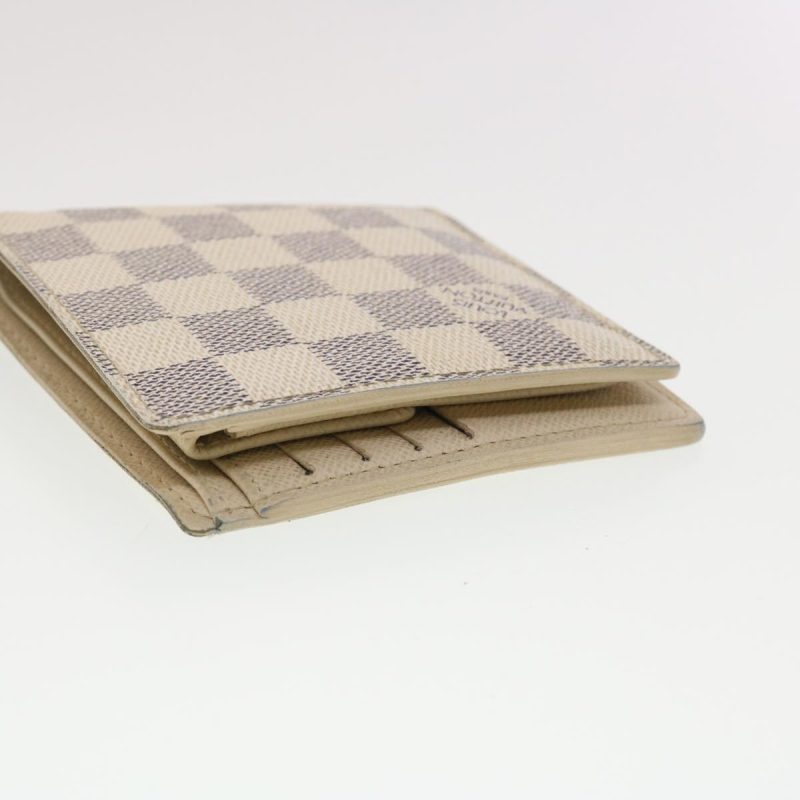 LOUIS VUITTON Damier Azur Porte Feuille Marco Bifold Wallet N60018  39919 - Logoexplore - Image 5