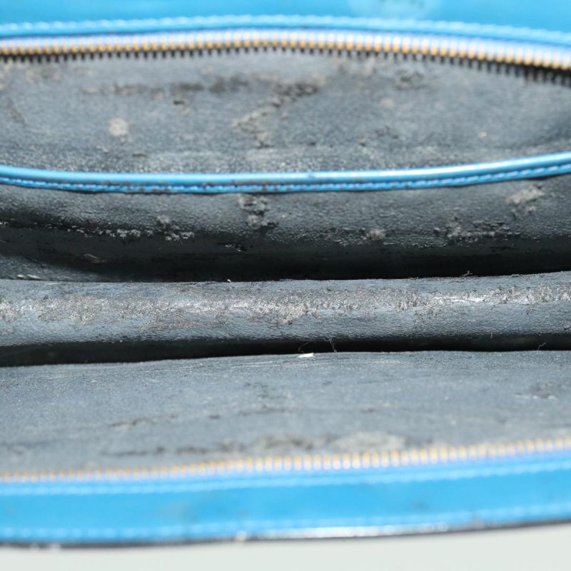 LOUIS VUITTON Epi Trousse Crete Clutch Bag Blue M48405 LV 39974 - Logoexplore - Image 10