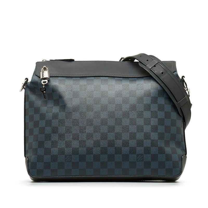 LOUIS VUITTON Damier Cobalt Greenwich Messenger Crossbody Bag - Logoexplore